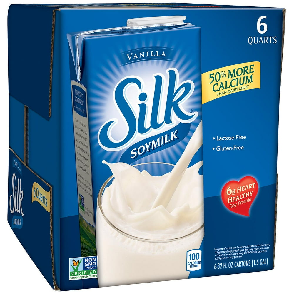 Silk Soymilk, Vanilla (32 oz., 6 ct.)