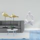 thumbnail image 2 of Esculturas Modernas Abstractas De Pájaros Pensadores Para Escritorio, Dormitorio, Entrada, Sala De Estar, Estantería De Oficina, Estantería, Figuras De Animales, Adornos Para Interiores., 2 of 8