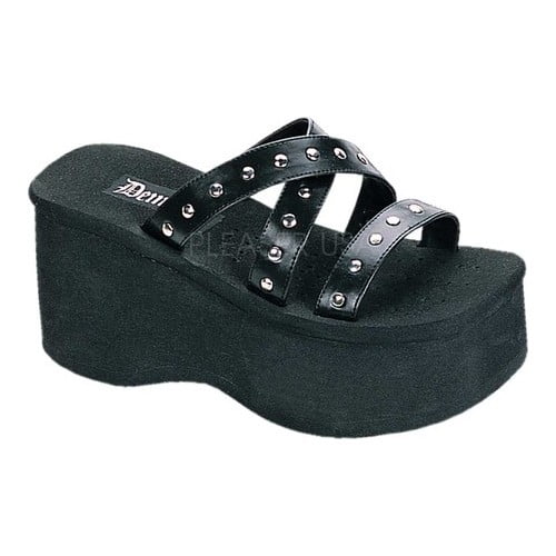 demonia flip flops