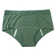 thumbnail image 1 of Period Underwear for Women Heavy Flow High Absorbent Menstrual Panties Incontinence Leakproof Panties Postpartum Briefs brown L, 1 of 4