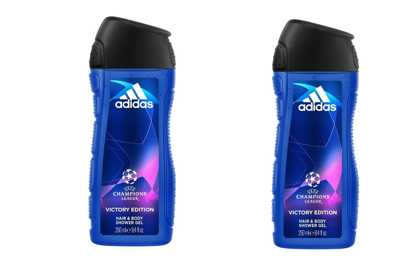 frío Volver a disparar Cabra 2 Pack of Adidas Shower Gel UEFA Champions League Victory Edition  250ml/8.4oz/each - Walmart.com