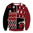 thumbnail image 5 of Suéter navideño unisex para hombre y mujer, suéter navideño feo con estampado 3D, patrón divertido de monstruo para vacaciones, ropa navideña para otoño e invierno, 5 of 5