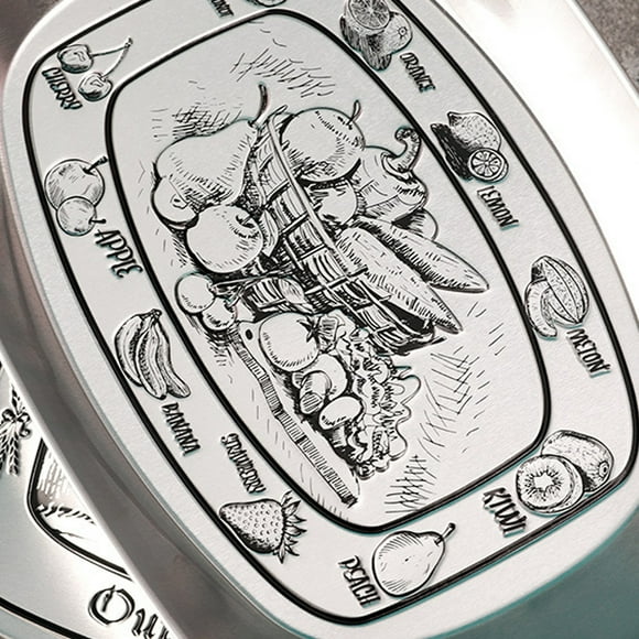 Platos para servir para acampar, hojalata para acampar, cena al aire libre, bandeja para aperitivos, plato de cena para acampar, rendimiento probado