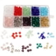 thumbnail image 2 of 650 Piezas De Cristal De Colores Mezclados Rondelle Espaciadoras Sueltas Perlas Sunnimix Cuentas facetadas de rondelle, 2 of 8