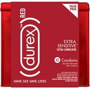 Durex Air Condoms Extra Thin, Transparent Natural Rubber Latex Condoms for  Men, Close Fit, FSA & HSA Eligible, 24 Count (Pack of 1)