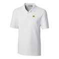 thumbnail image 2 of Men's Cutter & Buck White Michigan Wolverines Big & Tall Forge Stretch Polo, 2 of 3