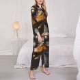 thumbnail image 3 of Fotbe Modern Funny Duck Conjunto de Pijama de Manga Larga para Mujer con Estampado, Ropa de Dormir de 2 Piezas, Conjunto de Casa Suave y Cómodo con Bolsillos-Medium, 3 of 7