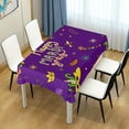 thumbnail image 7 of 60"x120" Mardi Gras Tablecloth, Waterproof Washable Polyester Square Table Cover, Durable Tablecloth for Kitchen Dining Table Party Decor, 7 of 7
