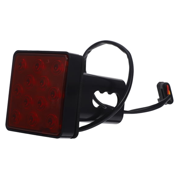 Milisten Stylish Red ABS LED Trailer Hitch Light - Reliable, Easy DIY Installation