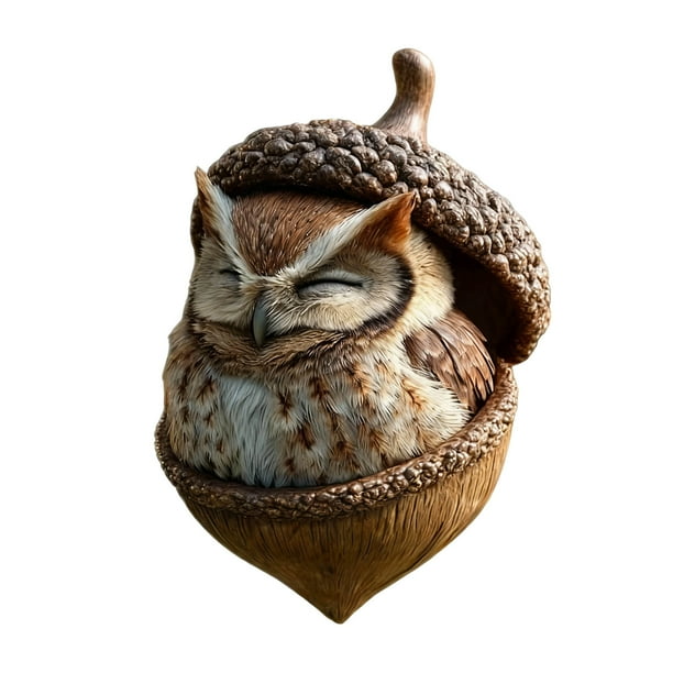 Artesanías Decorativas Adorno navideño de animales del bosque para árbol de Navidad, colgante acrílico de 8 cm para decoración festiva (1 unidad) Rkxzt