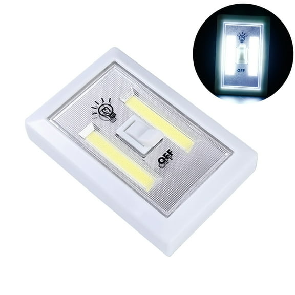 COB LED Cordless Light Switch Battery Operated LED Emergency Night Light