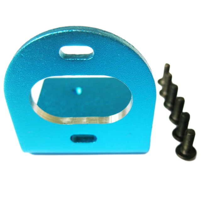 Baohd Support Moteur Réglable pour Véhicules 1/18 Wltoys A979 Accessoires de Voiture RC Bleu