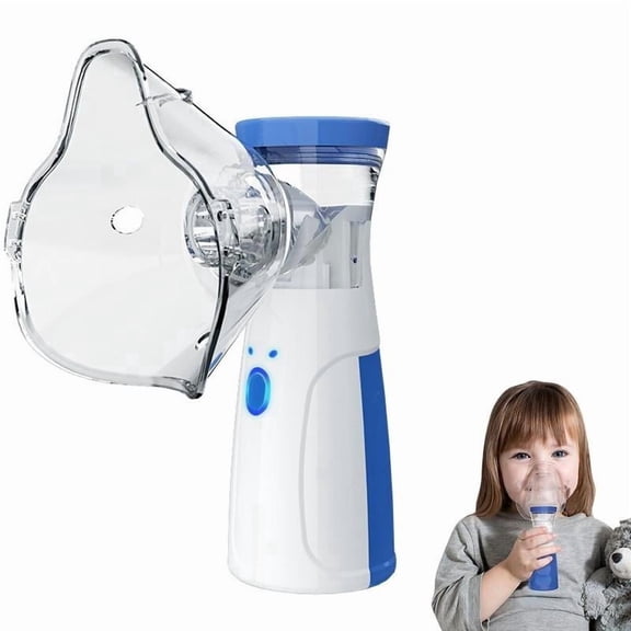 Compact Portable Humidifier, Mesh Humidifier, Auto-Cleaning Handheld Humidifier,Rechargeable Diffuser Humidifier for Respiratory Problems, Portable Humidifier for Fast Acting Relief at Home