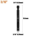 thumbnail image 1 of Hollow Hole Punches for Electric Drill Punching Tool for Leather Craft Create Clean And Precise Holes In Materials! 1#, 1 of 9