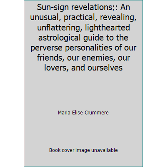 Pre-Owned Sun-Sign Revelations (Hardcover) 0670683299 9780670683291