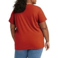 thumbnail image 3 of Levi's® Women's Plus Size Logo Perfect T-Shirt, 3 of 4