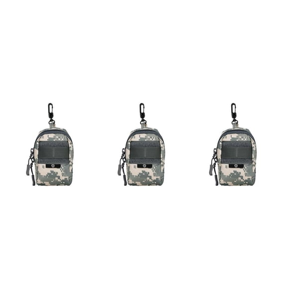 Eigraketly Bolsa adjunta Bolsa enganchable al aire libre Bolsas de teléfono de camuflaje impermeables Fanny Pack Kit Accesorios de Camuflaje gris Type1 NO1 Eigraketly  CBP381794