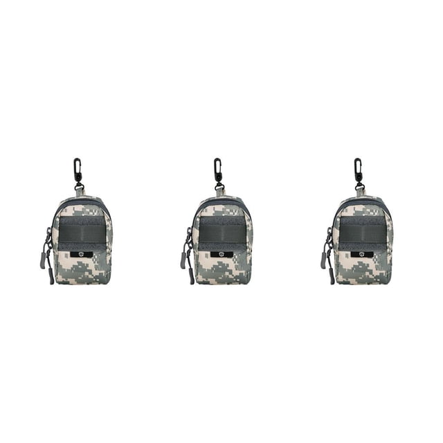 Eigraketly Bolsa adjunta Bolsa enganchable al aire libre Bolsas de teléfono de camuflaje impermeables Fanny Pack Kit Accesorios de Camuflaje gris Type1 NO1 Eigraketly CBP381794