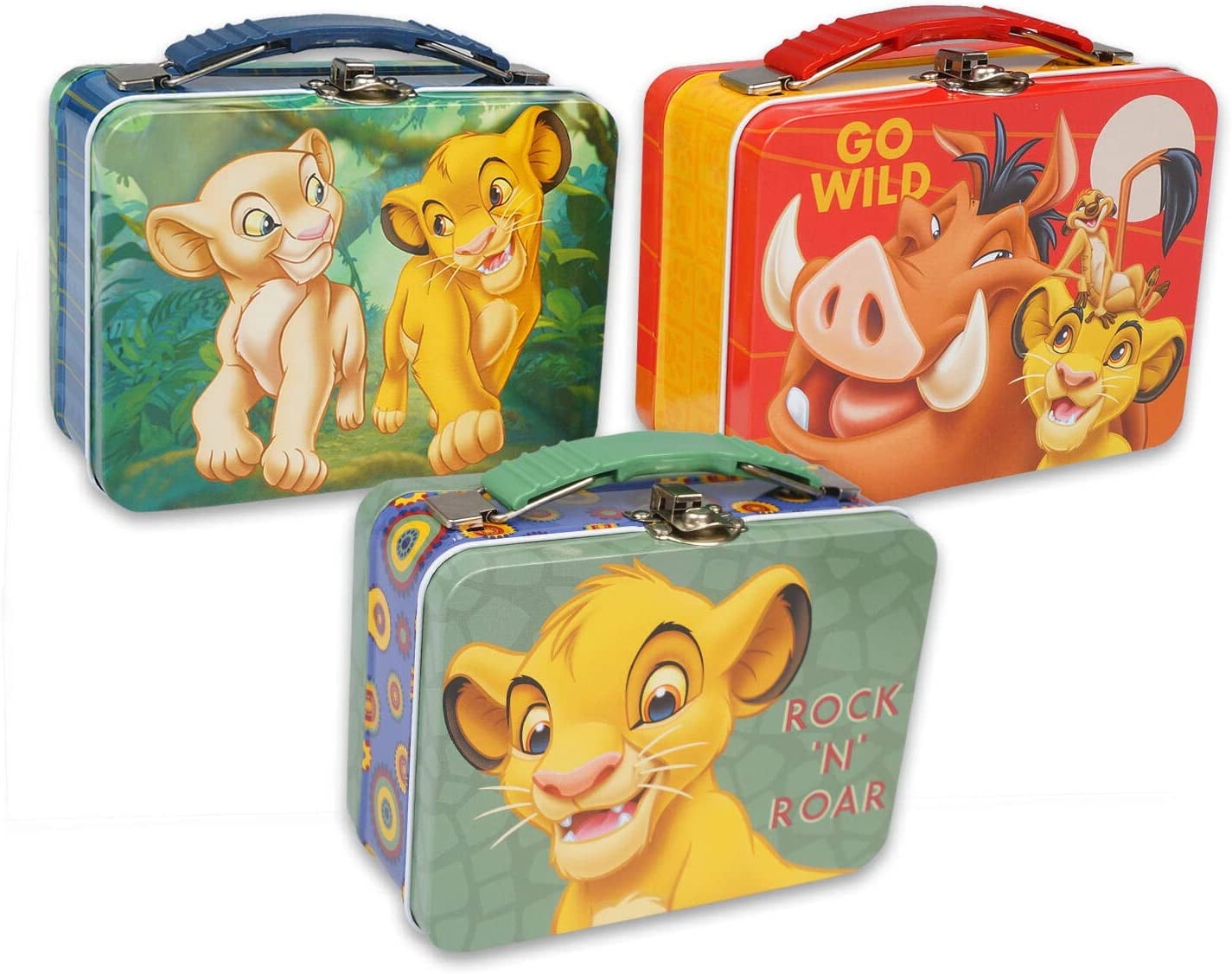 Disney The Lion Guard Child's Small School Kids Sandwich Lunch Box Container 