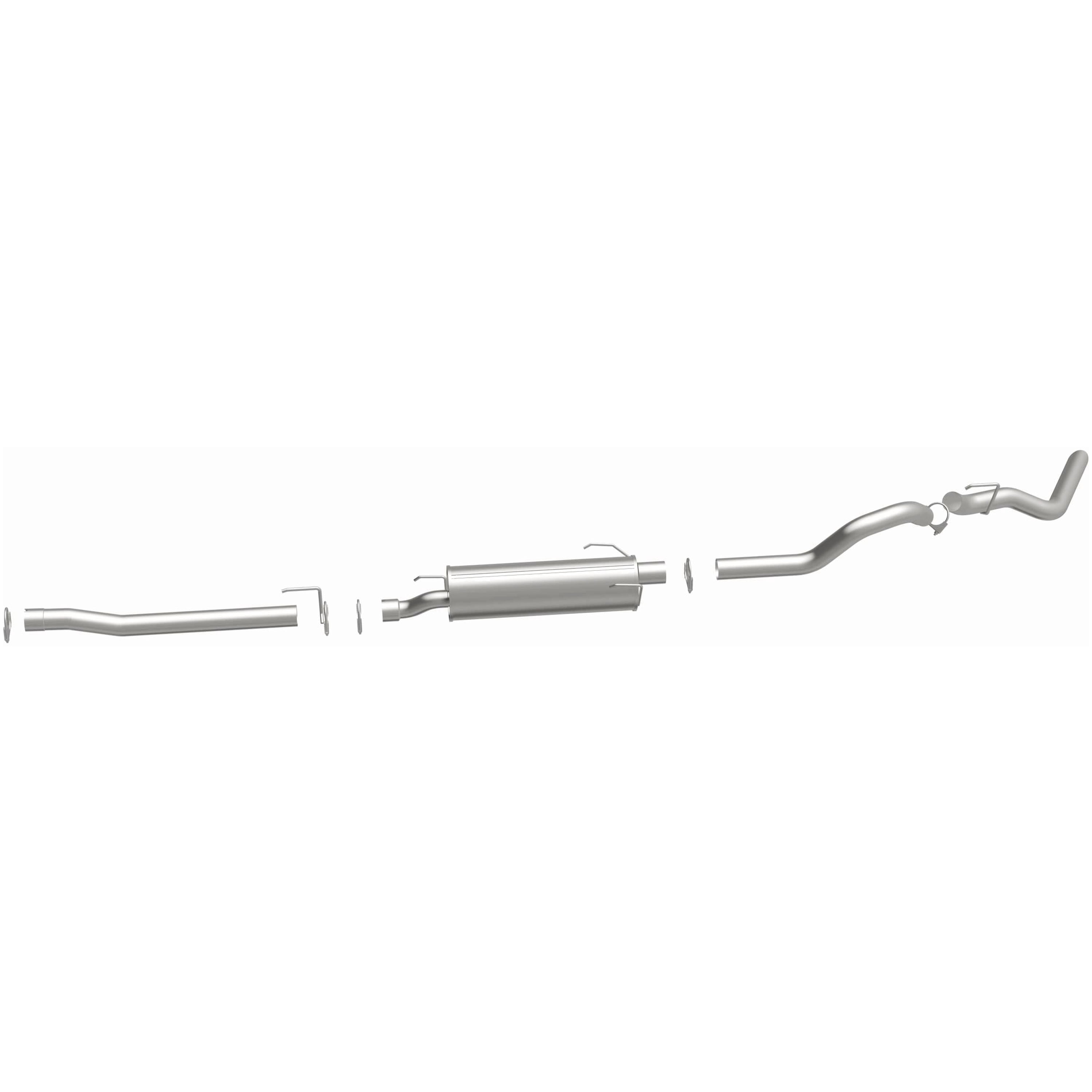 BRExhaust OE Replacement Exhaust System Kit 106-0525: Compatible with 2006-2008 Dodge Ram 1500 5.7L, 2006-2009 Dodge Ram 2500 5.7L, 2006-2008 Dodge Ram 3500 5.7L