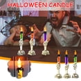 thumbnail image 1 of Fiudx Vela de Mano de Halloween, Luz Led Decorativa con Forma de Garra, Ambiente Espeluznante, Ideal para Fiestas y El Hogar, Perfecta para Noches de Halloween, Funciona con Pilas, Tamaño 5 X 5 X 15, 1 of 1