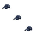 thumbnail image 3 of relayinert Breathable Hat For Men Sun Protection And Adjustable Strap Sporty Style Dark blue L  54-59cm 3Set, 3 of 6