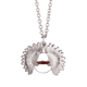 thumbnail image 1 of Coches clasicos Brown silueta geométrica Collar de girasol collar collar collar colgante, 1 of 3