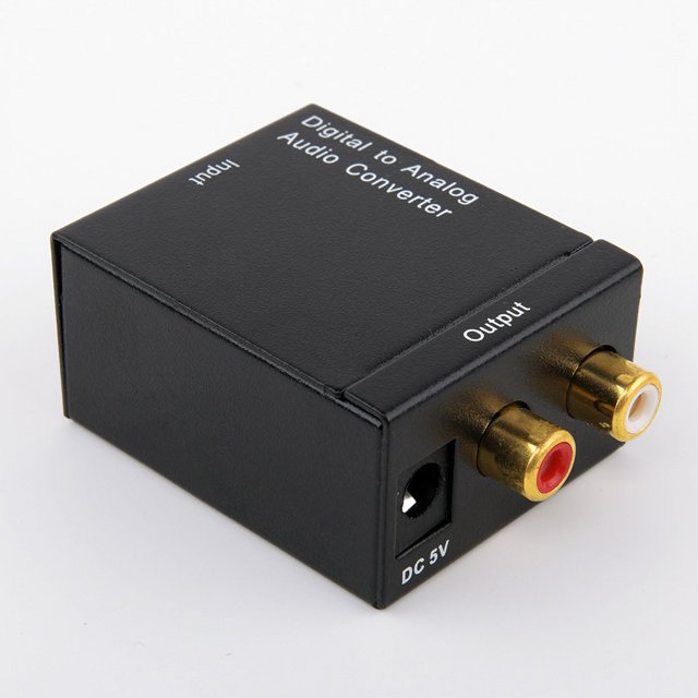 Convertidor coaxial de audio digital a analógico, de fibra a analógico, spdif a decodificador Lotus ps5
