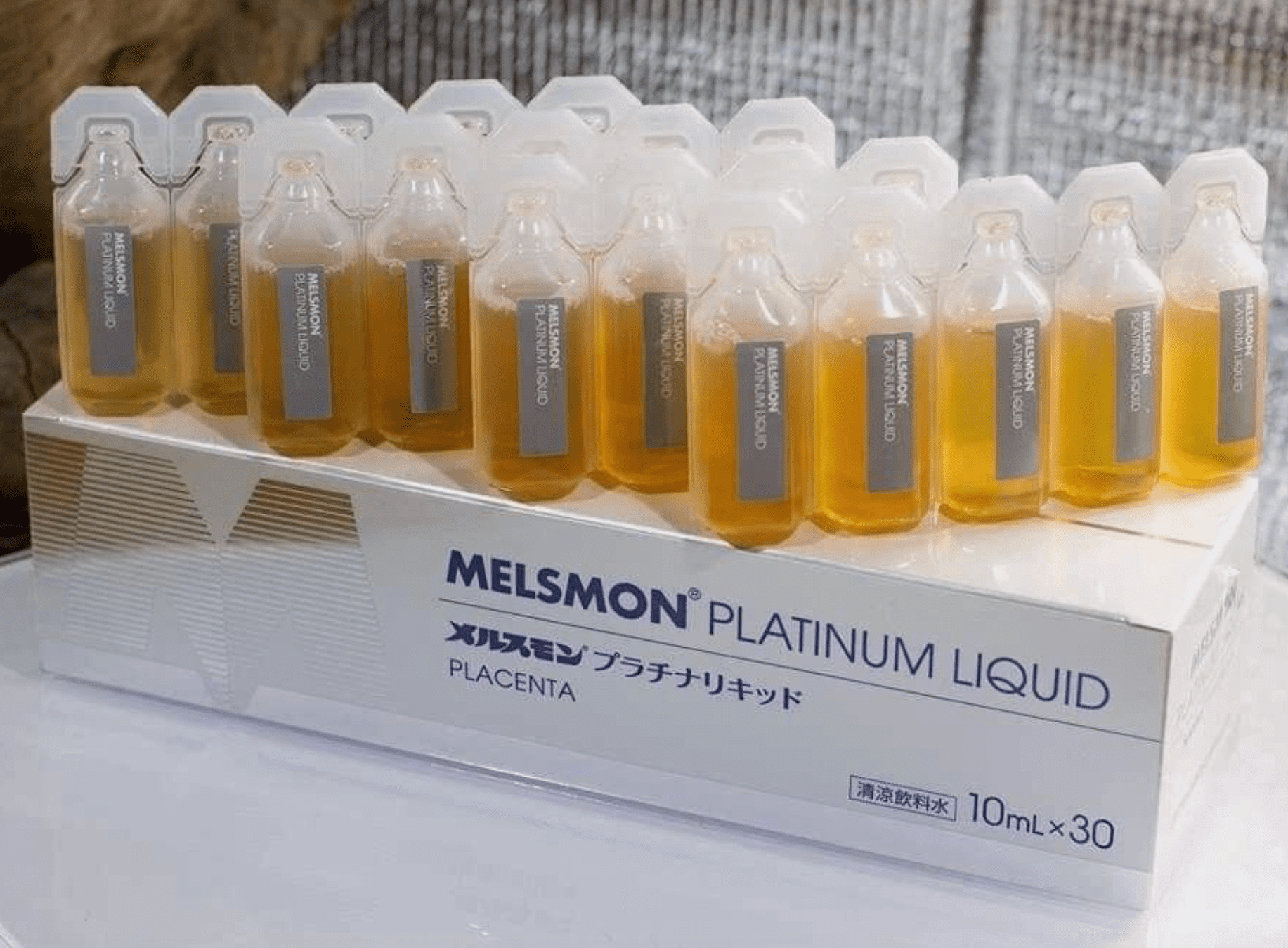Melsmon Japan Platinum Liquid Placenta Nutrition Supplement Drops 