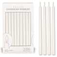 thumbnail image 4 of Aviv Judaica Dripless Hanukkah Candle Set of 45 Premium Solid White Thin Tapered Candles for Standard Chanukah Menorah Birthday Celebration Candles for 8 Nights of Hanukah W/ DIY Dreidel & Prayer, 4 of 4