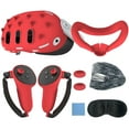 thumbnail image 1 of 9 in 1 Silicone Case Accessories for Meta Quest 3, Console Case, Eye Mask, Lens Cap, VR Accessory Set, 1 of 5
