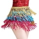 thumbnail image 2 of Falda con lentejuelas y borlas para danza del vientre, cinturón, serpentina, disfraz rave, monedas Oro, 2 of 6