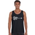 thumbnail image 1 of LA Pop Art Men's Word Art Tank Top - Country Guitar, 1 of 2
