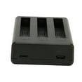 thumbnail image 1 of Camera Battery, 3Pcs Battery 3 Channel Safety Camera Battery Charger Hub LED Indicator with Type C Cable for ONE X2 Cameras, 1 of 7