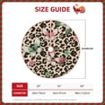 thumbnail image 2 of Sikiie Leopard Dots Nativity Christmas Tree Skirt, Jesus Christian Winter Holiday Tree Mat Decoration(30-48IN), 2 of 6