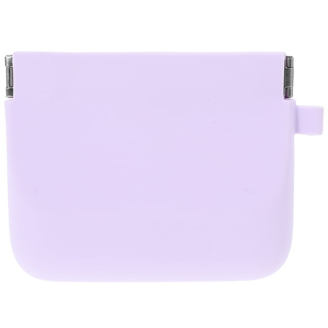 GOOHOCHY Mini monedero, monedero, llavero, cierre práctico, portátil