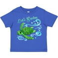 thumbnail image 3 of Inktastic Lets Swim- Cute Sea Turtle Boys or Girls Toddler T-Shirt, 3 of 5