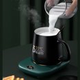 thumbnail image 2 of Injueey Calentador eléctrico para tazas de té y café, calentadores de bebidas profesionales, posavasos de calefacción USB ajustable para oficina, Electrodomésticos Rosa Posavasos de calefacción Injueey HA068891-02, 2 of 6