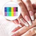 thumbnail image 2 of 19200pcs 12-Color FlatBack Crystal Rhinestones Nail Art Decoration Craft 5mm, 2 of 5