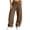 Coffee, variant on hlysgo Baggy Sweatpants for Women Wide Leg Lounge Pants Drawstring Waist Jogging Pants with Pockets Gray,M