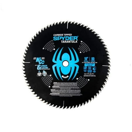 

SM Products 13055 10 in. Tarantula 80-Tooth Ultra Fine Blade Black
