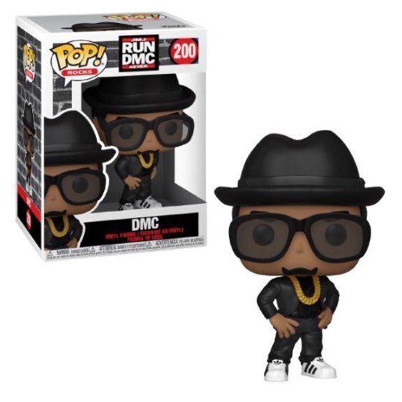 Collectible Funko POP! Rocks: RUN DMC - DMC #200