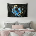 thumbnail image 5 of SEANATIVE Floral Butterfly Tapestry Blue Flower Tapestry for Bedroom Wall Tapestry Vertical Tapestry Wall Tapesties for Bedroom Small Tapestry for Living Room Dorm Office, 5 of 6