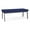 Blue, variant on Newport Reception Waiting 18.5" 2-Seat Bench / Charcoal Steel / Navy Blue