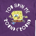 thumbnail image 2 of SpongeBob SquarePants - You Spin Me Round And Round Hanukkah - Men's Short Sleeve Graphic T-Shirt, 2 of 5