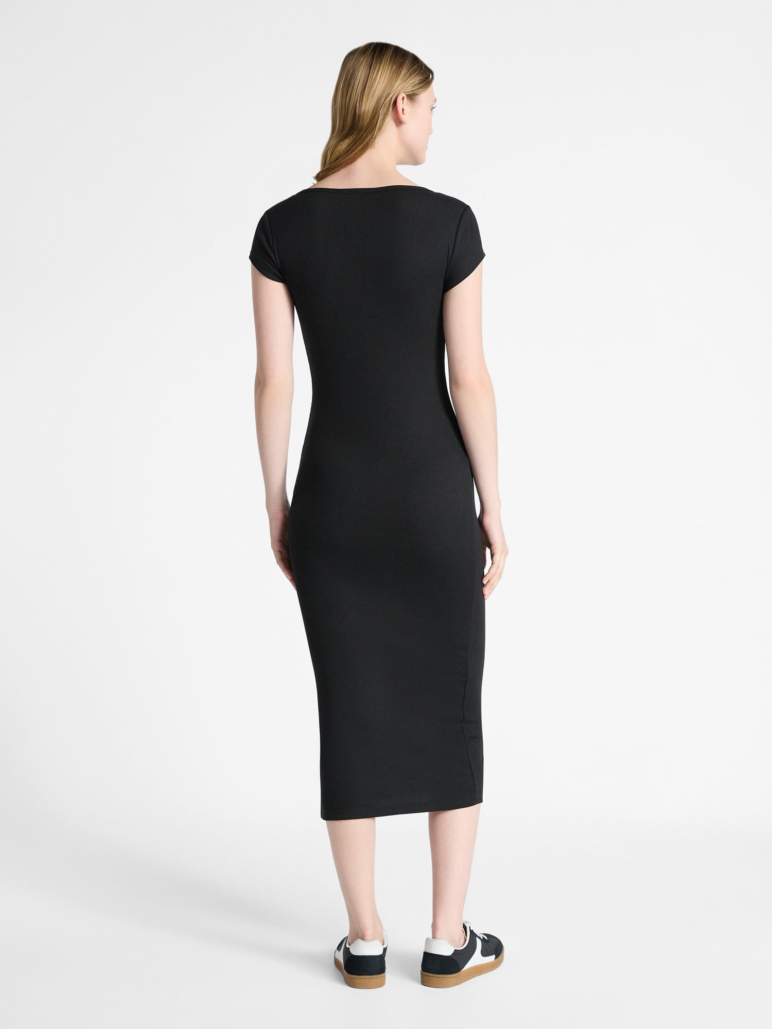 No Boundaries Scoop Midi Dress, Women's