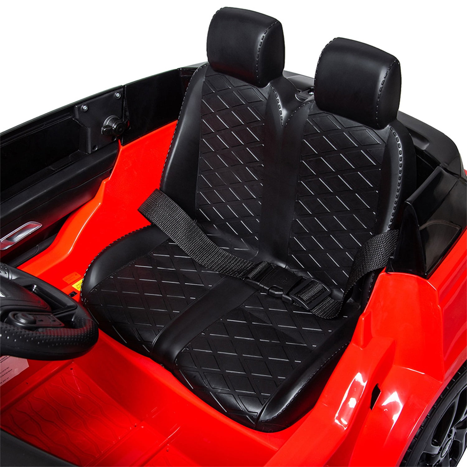CIPACHO Licensed Land Rover 12 V Kids Ride on Car with Battery Powered Motorized Electric Vehicle, with Remote Control, Power Display, Red CIPACHO Licensed Land Rover 12 V Kids Ride on Car with Battery Powered Motorized Electric Vehicle, with Remote Control, Power Display, Red