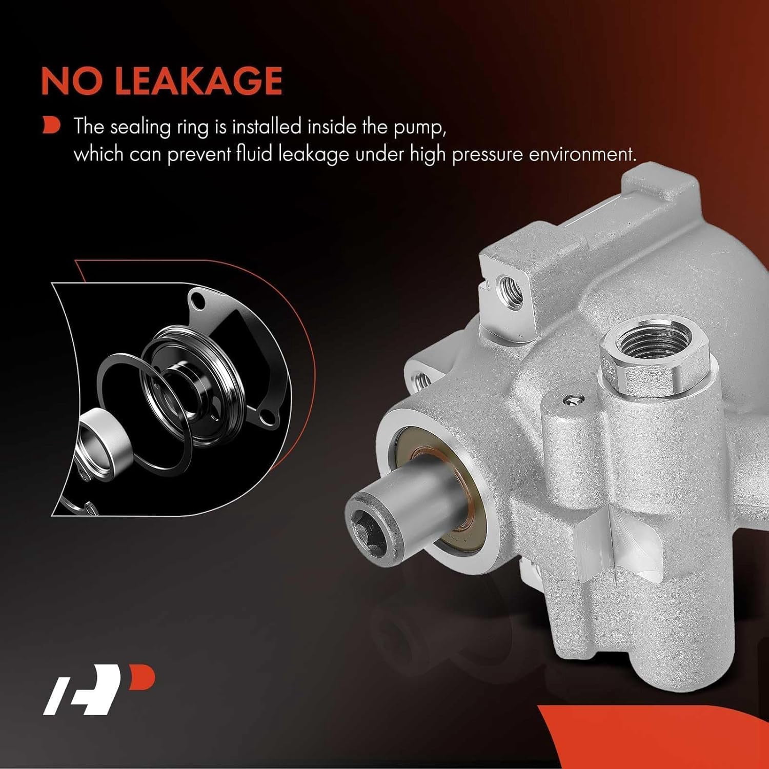 A-Premium Power Steering Pump Replacement for Chevrolet Colorado 2004-2012 Impala Monte Carlo GMC Canyon Isuzu Pontiac Buick
