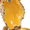 thumbnail image 3 of Golden Hen Trinket Boxes, Exquisite Small Handcrafted Jewelry Boxes with Rhinestones for Desktop Decoration, 3 of 4