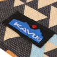 thumbnail image 4 of KAVU Stirling Double Sided Slim Cotton Canvas Zip Wallet - Tri Cascades, 4 of 5